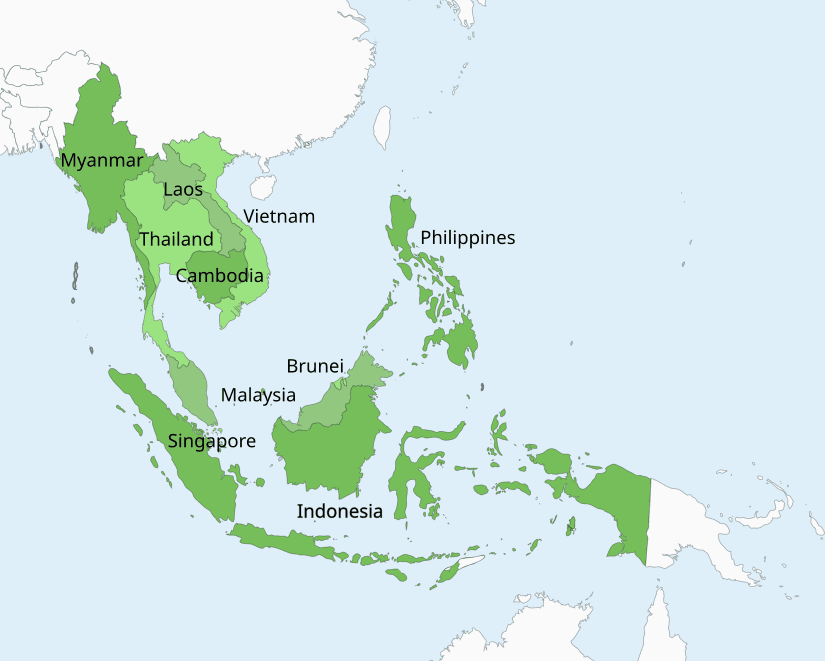 Southeast Asia Map